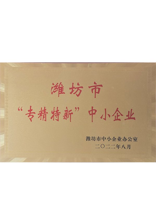 专业化、精益求精、锐意创新——中小企业