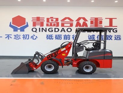 绿色动力赋能小型工程：青岛合众重工全新推出E06电动轮式装载机