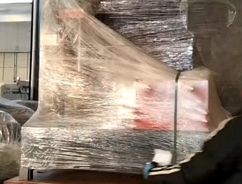 国内发货！贴片式滴灌带生产线成功交付。