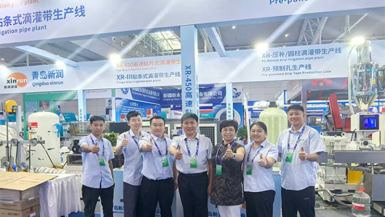 实力雄厚，市场信赖！新润在中国亚欧博览会上获得央视关注及现场生产线订单。