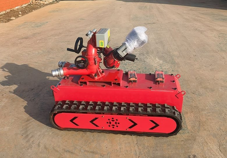 firefighter tracked robot
