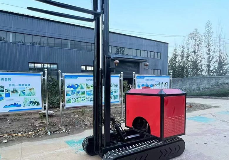 1 ton tracked forklift with remote control