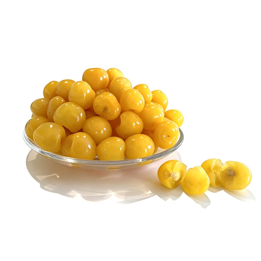 Bulk whole cherry in SO2 without stem