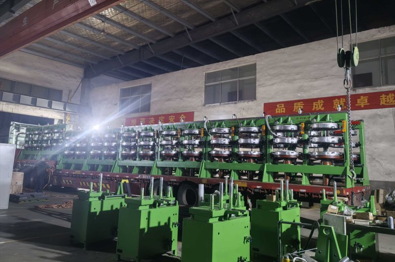 三月份订单量增加 | 第二批大批量硫化机已发往客户工厂