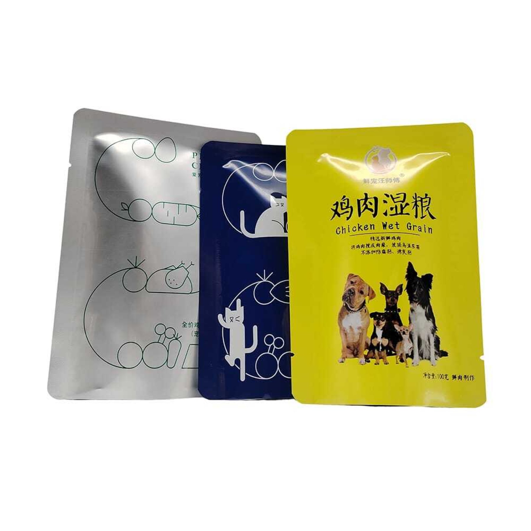 宠物湿粮立式包装袋
