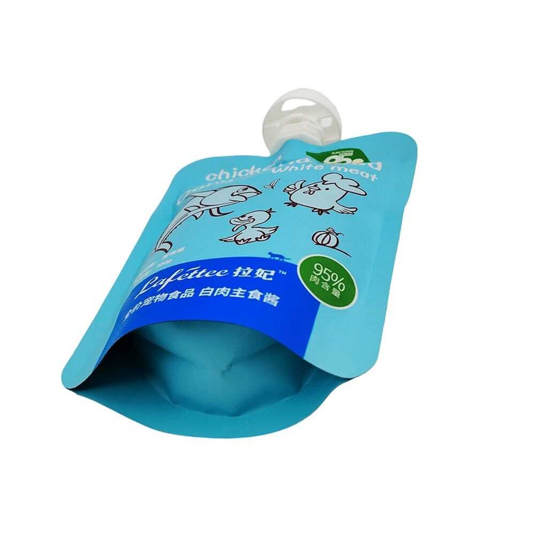 宠物湿粮吸嘴袋