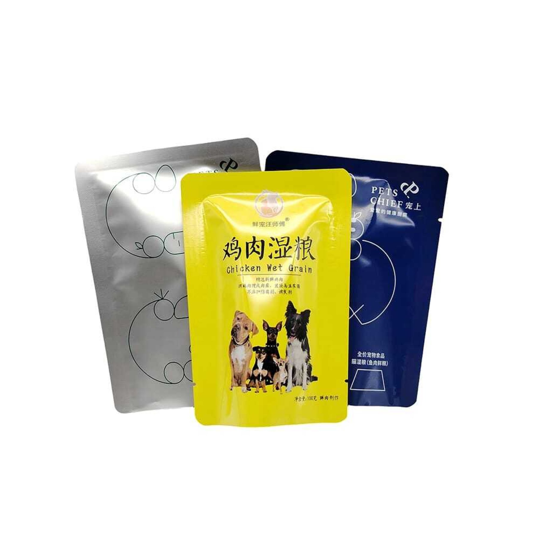宠物湿粮立式包装袋