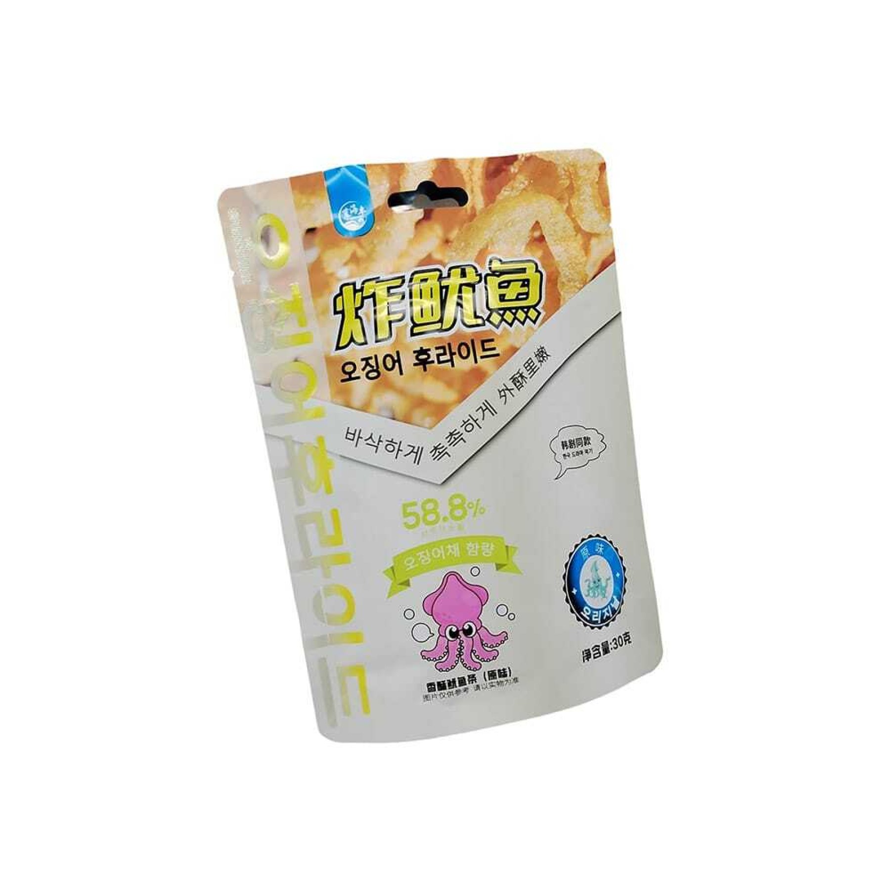炸鱿鱼立式袋装