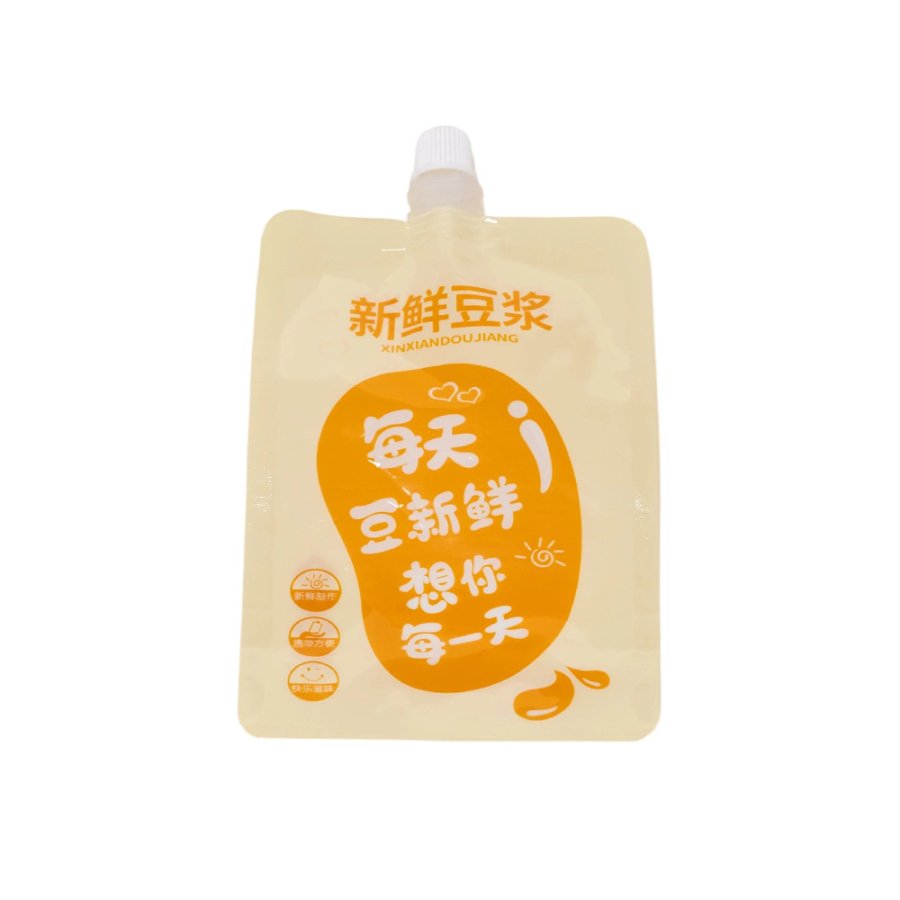 豆奶吸嘴袋包装