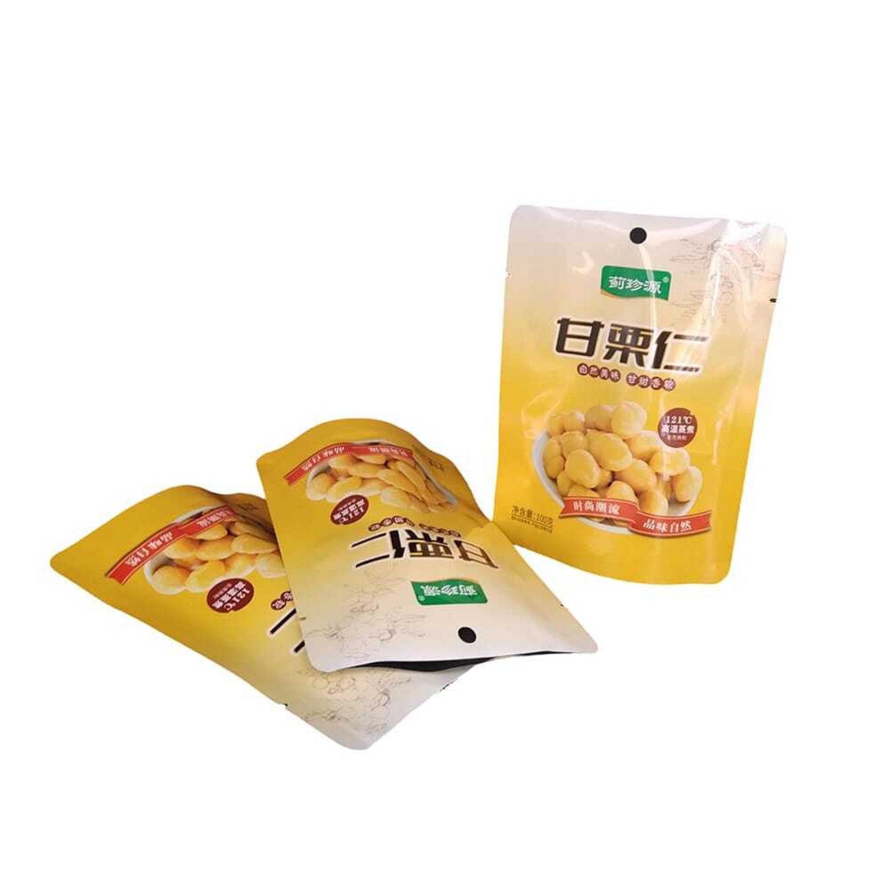 栗子立式可重复密封袋