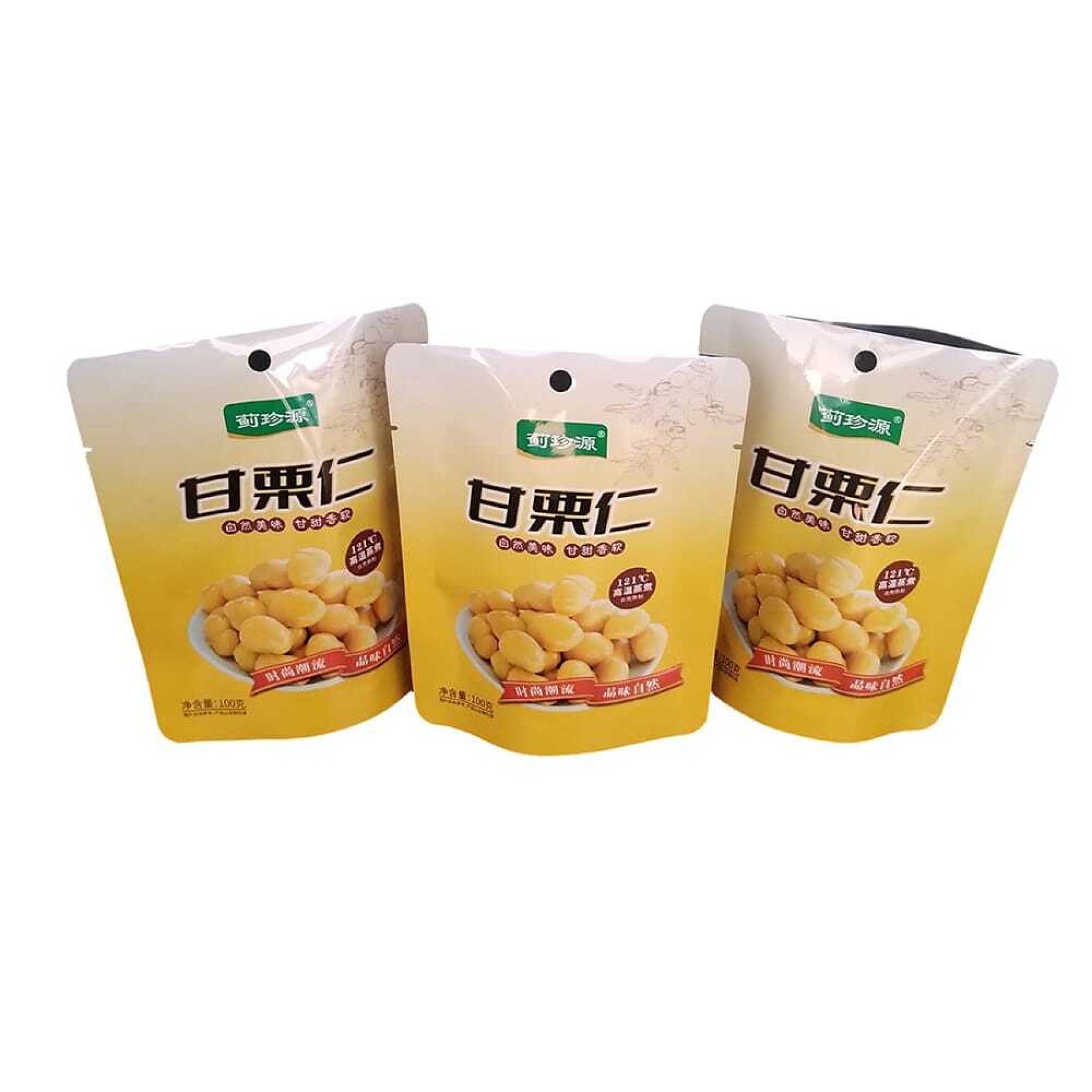栗子立式可重复密封袋