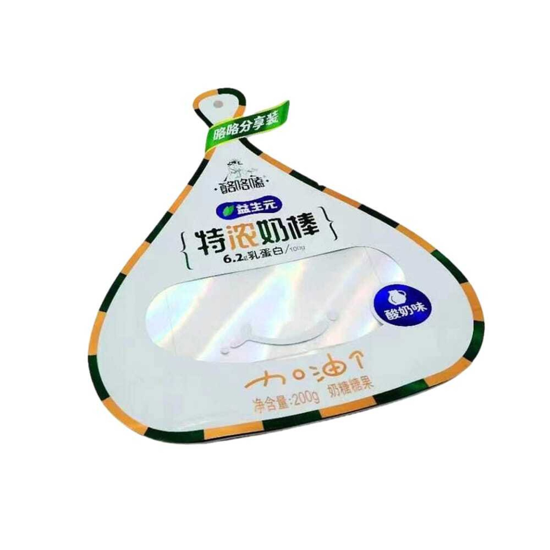 奶酪棒窗口包装袋