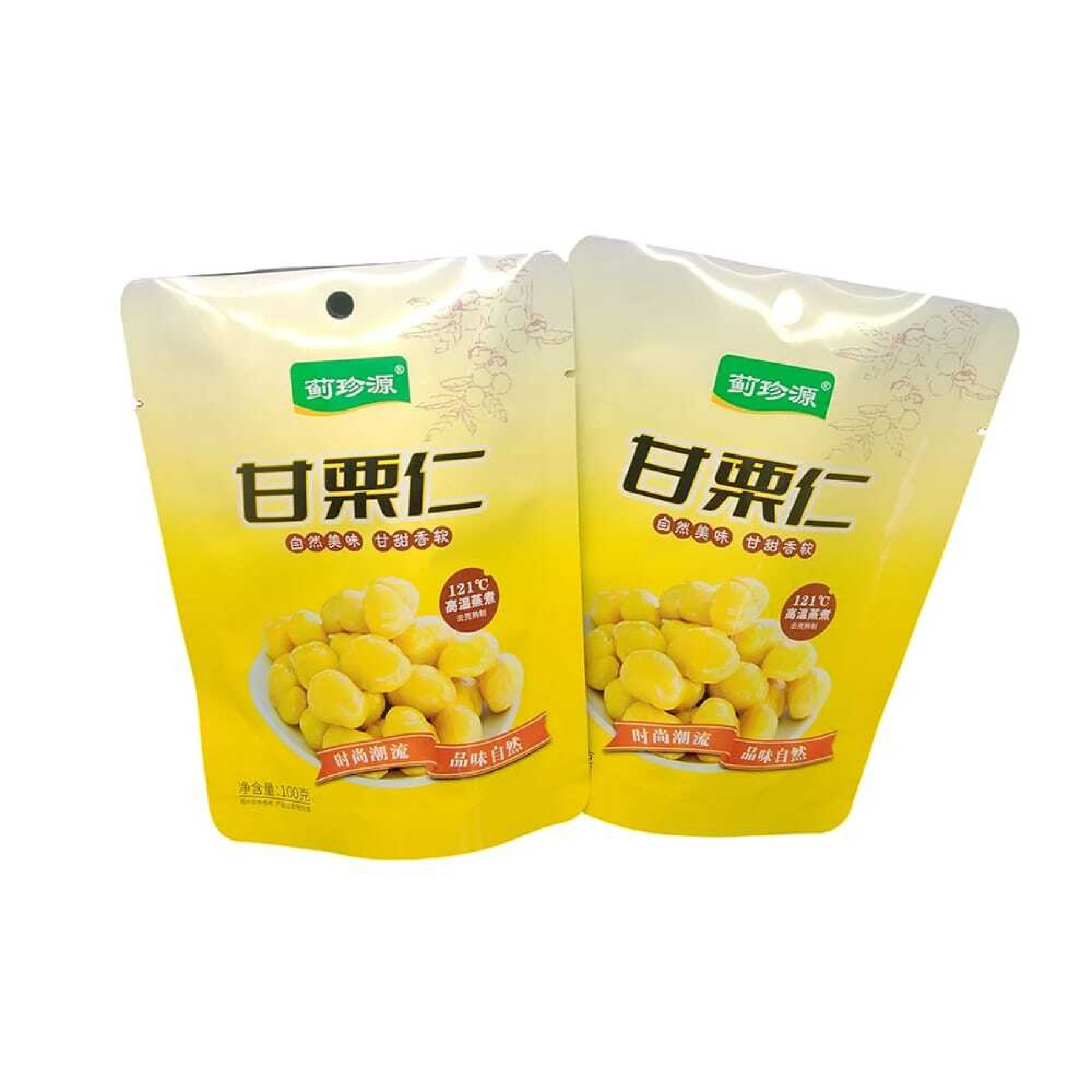 甘栗仁自立蒸煮袋