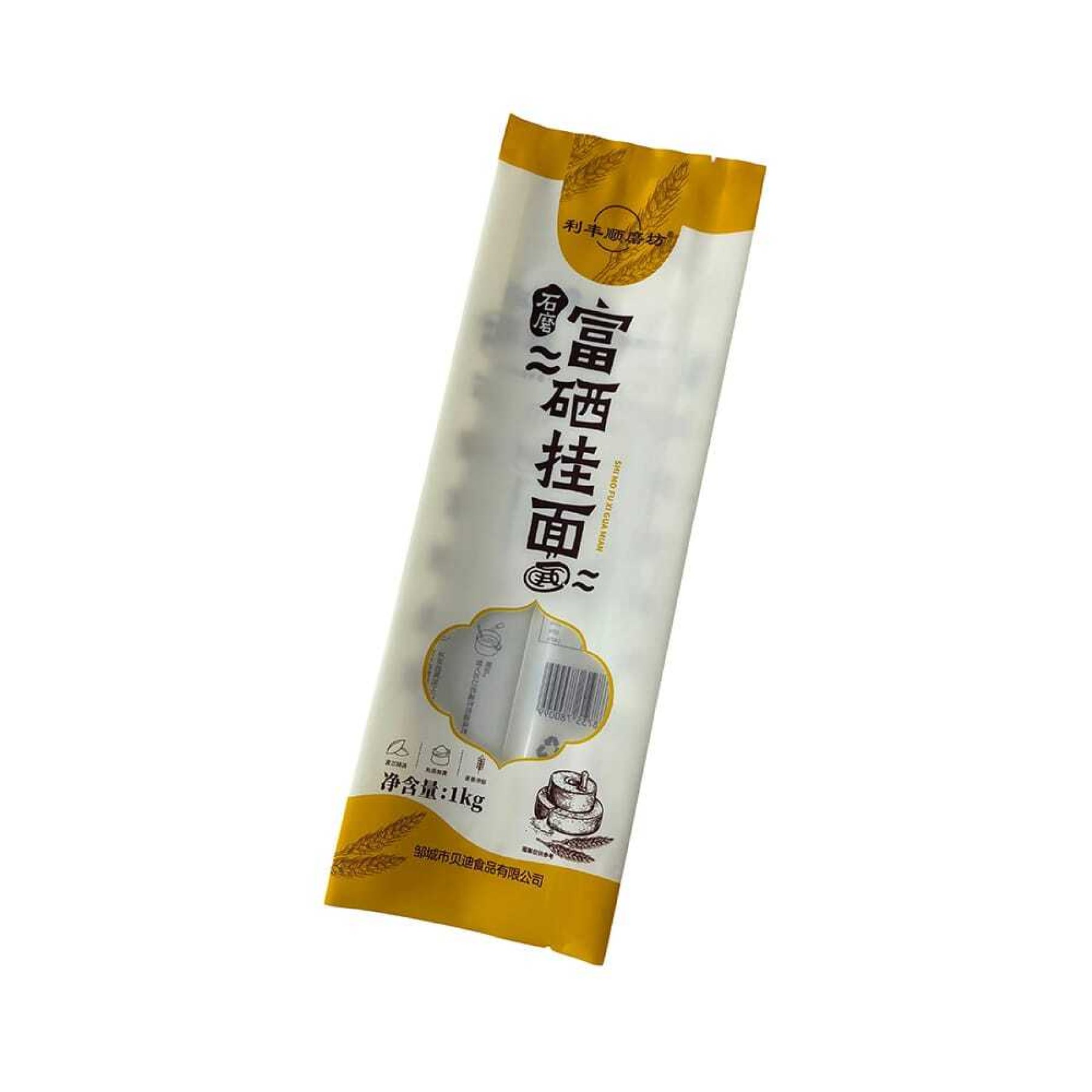 富硒挂面自立袋