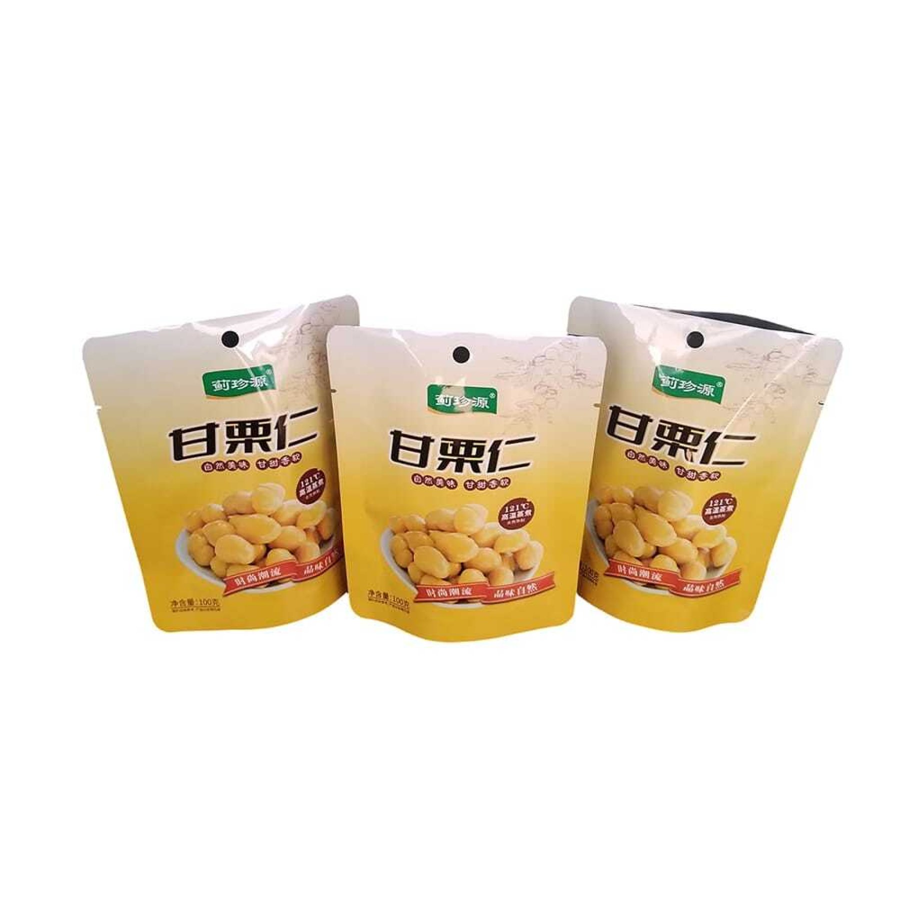 甘栗仁自立蒸煮袋