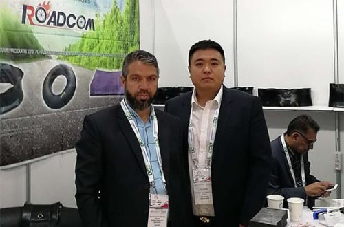 华骏轮胎再次在展会上领跑。