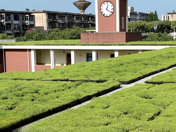 学校屋顶绿化