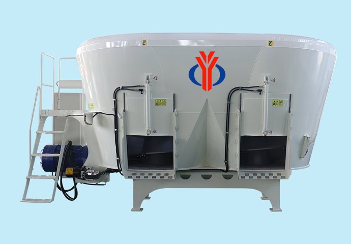 固定式双螺旋TMR搅拌机