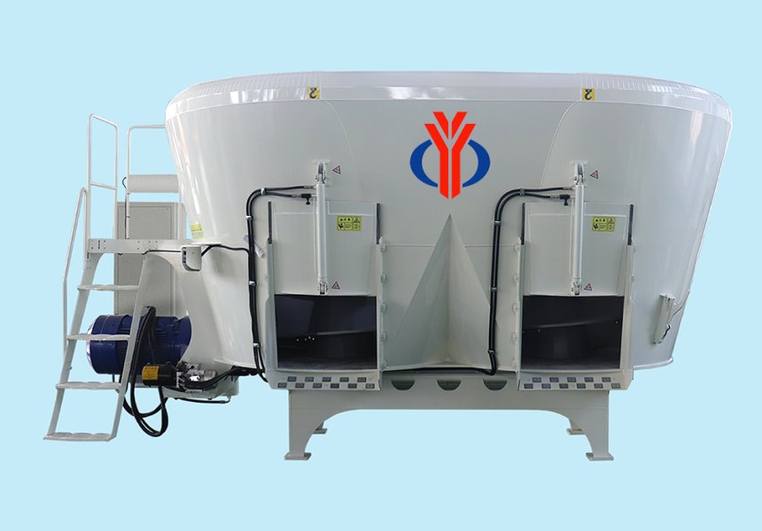 固定式双螺旋TMR搅拌机